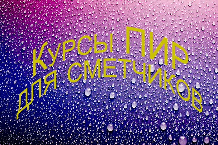 сметы пир обучение