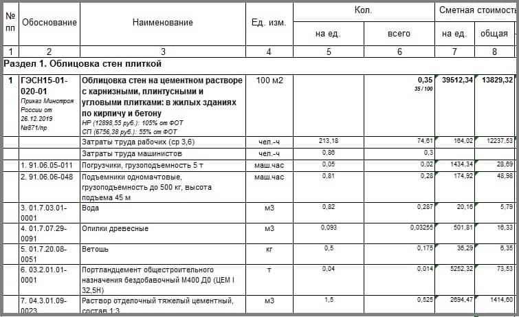 Облицовка стен